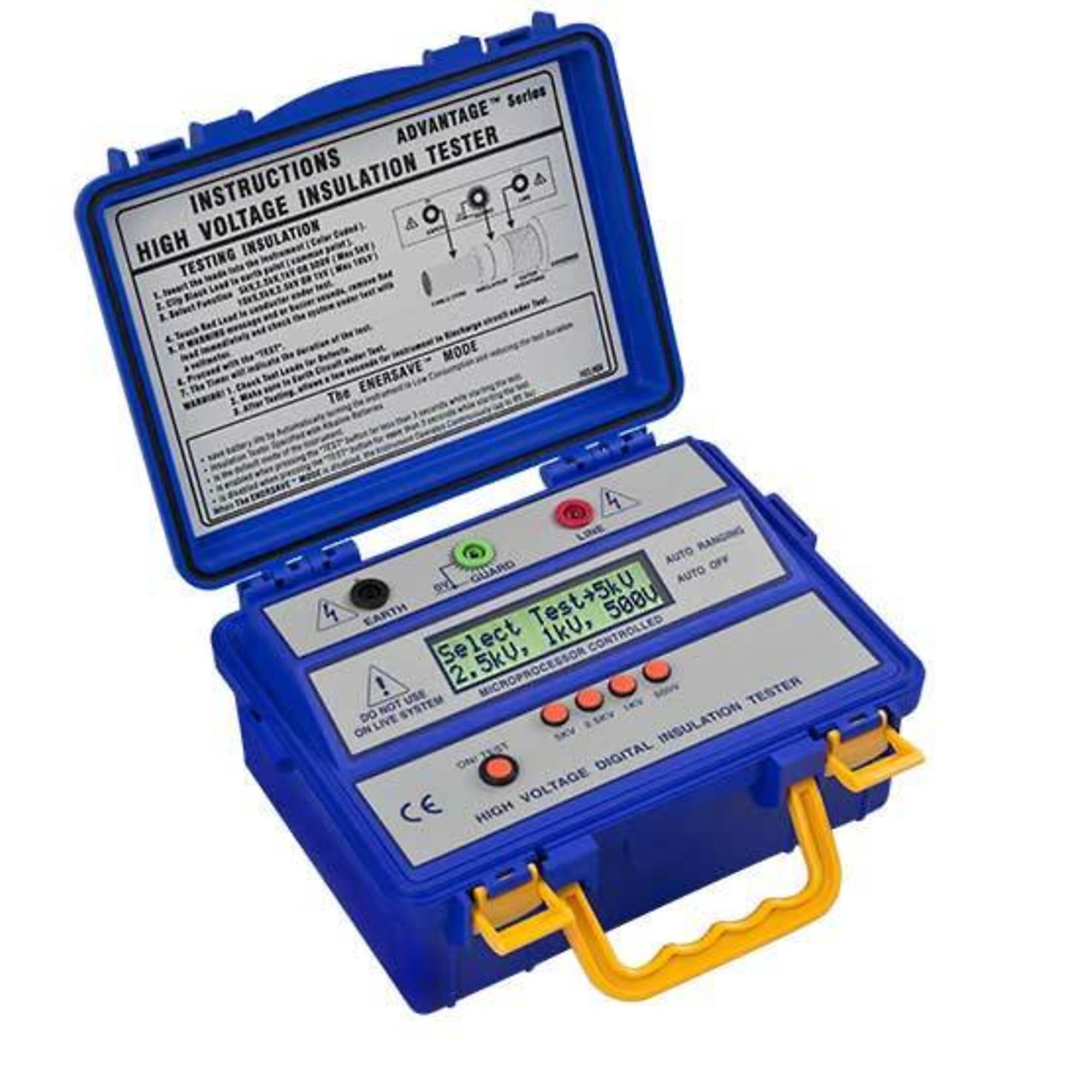 PCE Insulation Tester — 6-Digit Display, High Accuracy, Model# PCE-IT414